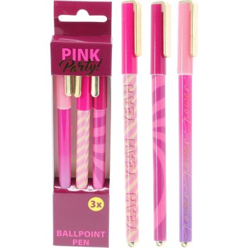 Golyóstoll Készlet 3 Darabos