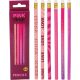 Radíros Végű Ceruza Készlet 6 Darabos