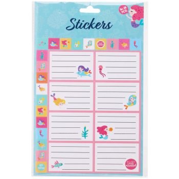 Füzetcímke Lányoknak 24db