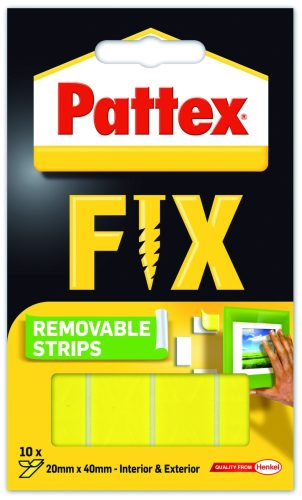 Pattex Kétoldalas Montázscsík 10 csík/csomag