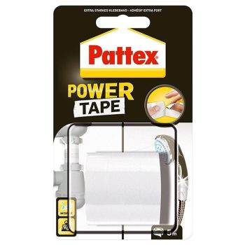 Pattex Power Tape Fehér Ragasztószalag 5m