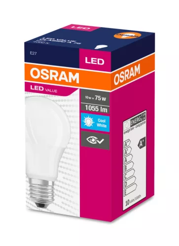 LEDVANCE LED Value Classic A 75 Fr 10 W/4000 K E27