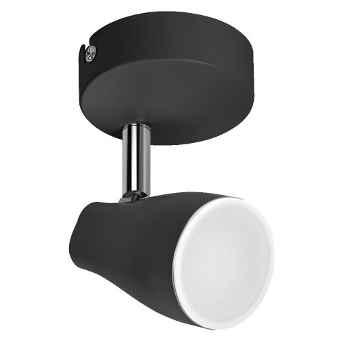 LED SPOT PEAR 1X4.3W 827 GU10 BK LEDV