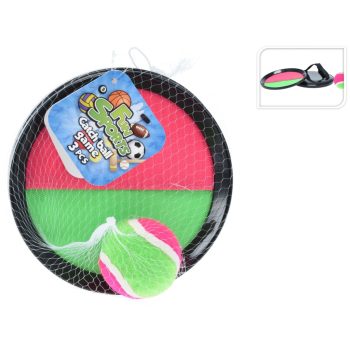 Tépőzáras Labdajáték 3 db 18.5 cm