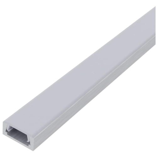 AVIDE Alu Profil "U" 15.9X7.8Mm Falon Kivüli Füstös Búrával 1M