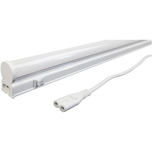 AVIDE Led T5 Integrált Fénycső 9W 600Mm Ww 3000K Hálózati Kábellel