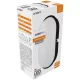 AVIDE Cseppálló Mennyezeti Lámpa Triton-O Ovális Ip65 20W Nw 4000K Fekete 100Lm/W