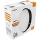 AVIDE Cseppálló Mennyezeti Lámpa Triton-R Kerek Ip65 20W Nw 4000K Fekete 100Lm/W