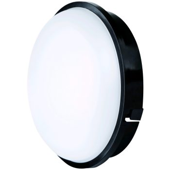   Avide Cseppálló Mennyezeti Lámpa Triton-R Kerek IP65 20W természetes fehér 4000K Fekete