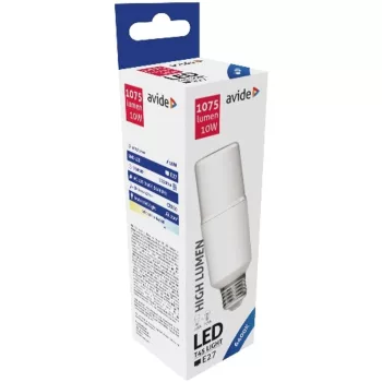 AVIDE Led Bright Stick Izzó T45 10W E27 Cw 6400K
