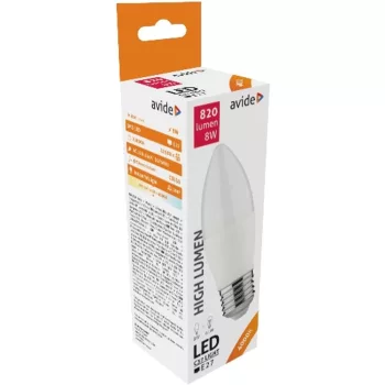 AVIDE Led Candle 8W E27 Nw 4000K