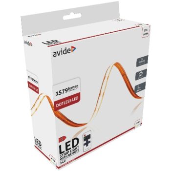 AVIDE Led Szalag Bliszter Rf 24V Cob Ww Ip20 5M