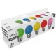 AVIDE Dekor Led Fényforrás G45 1W E27 B5 (Zöld/Kék/Sárga/Piros/Rózsaszín)