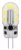 Avide LED 2.5W G9 meleg fehér 3000K fekvő