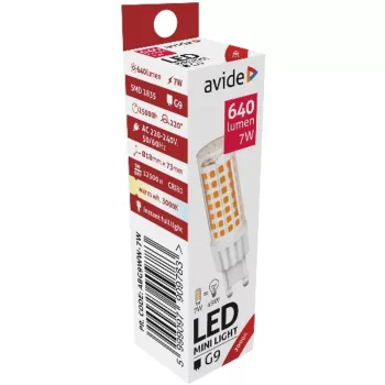 AVIDE Led 7W G9 Ww 3000K