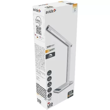 AVIDE Led Asztali Lámpa Scott Fehér 12W