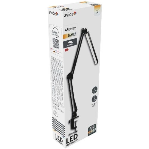 AVIDE Led Asztali Lámpa Felfogatható 12W
