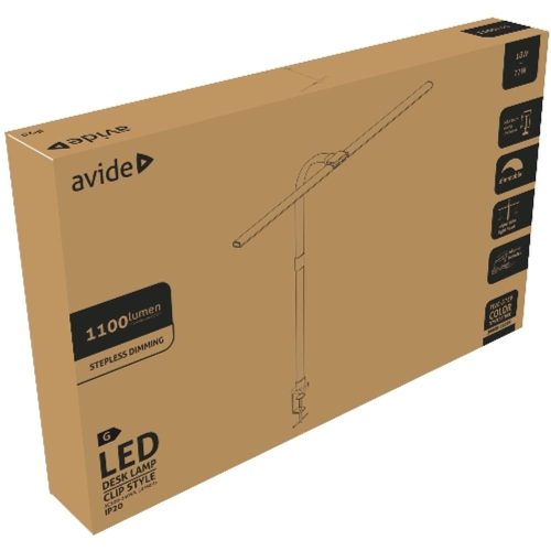 AVIDE Led Asztali Lámpa Duplafejű 18W