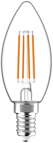 Avide LED Filament gyertya 4.5W E14 természetes fehér 4000K