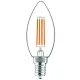 Avide LED Filament gyertya 4.9W E14 természetes fehér 4000K Super High Lumen