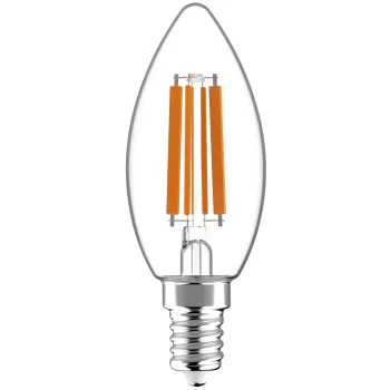   Avide LED Filament gyertya 6.5W E14 természetes fehér 4000K High Lumen