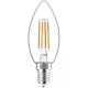 Avide LED Filament gyertya 4.5W E14 meleg fehér 2700K