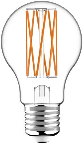 Avide LED Filament gömb 3.8W E27 meleg fehér 3000K Super High Lumen 3db/csomag