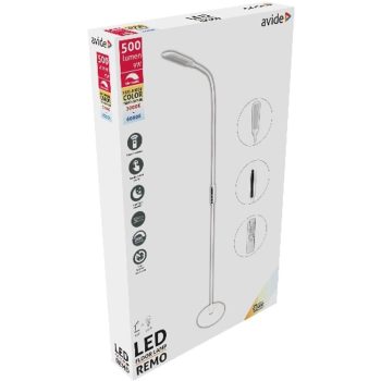 AVIDE Led Állólámpa Remo 9W Cct Fehér