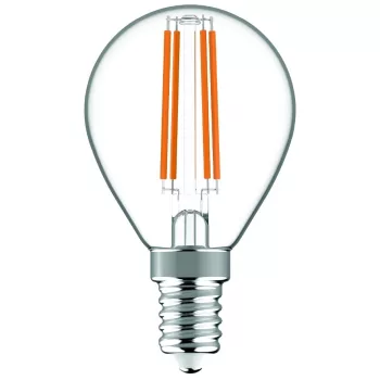   Avide LED Filament Mini gömb 4.9W E14 meleg fehér 2700K Super High Lumen