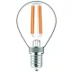 Avide LED Filament Mini gömb 4.9W E14 meleg fehér 2700K Super High Lumen
