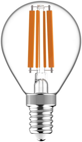 Avide LED Filament Mini gömb 6.5W E14 meleg fehér 2700K High Lumen