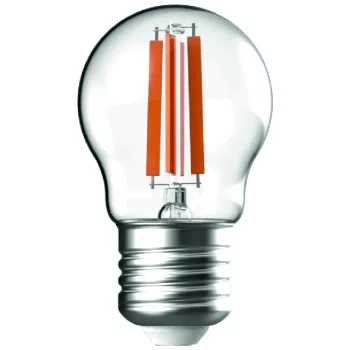   Avide LED Filament Mini gömb 6.5W E27 meleg fehér 2700K High Lumen