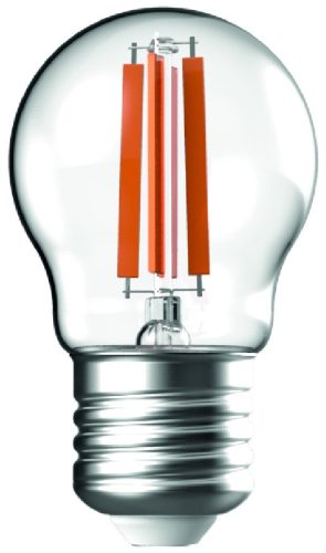 Avide LED Filament Mini gömb 6.5W E27 meleg fehér 2700K High Lumen