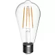 Avide LED Filament ST58 4.9W E27 meleg fehér 2700K Super High Lumen
