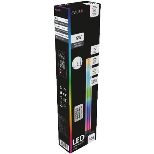 AVIDE Asztali Gamer Fény 5W Rgb+Ic Ir Távirányítóval