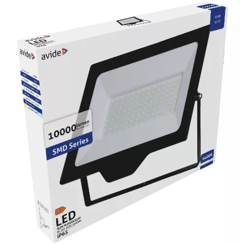 AVIDE Led Reflektor Slim Smd 100W Cw 6400K