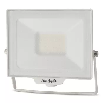   Avide LED Reflektor SMD 30W természetes fehér 4000K Opc.PIR Fehér