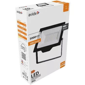 AVIDE Led Reflektor Slim Smd 50W Nw 4000K Gyorscsat.