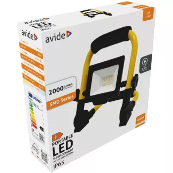 AVIDE Led Reflektor Slim Smd 20W Állványos 1.5M Nw 4000K