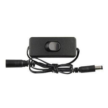   Avide LED Szalag 12-24V DC csatlakozó kapcsolóval, fehér, 50cm (5 db-os csom.)