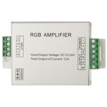 AVIDE Led Szalag 12-24V 144W Rgb Jelerősítő