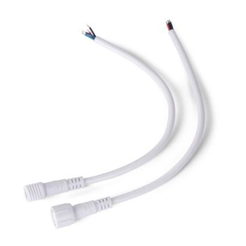   Avide LED Szalag 12-24V csatlakozó pár, RGB-4 eres, 200mm (5 db-os csom.)