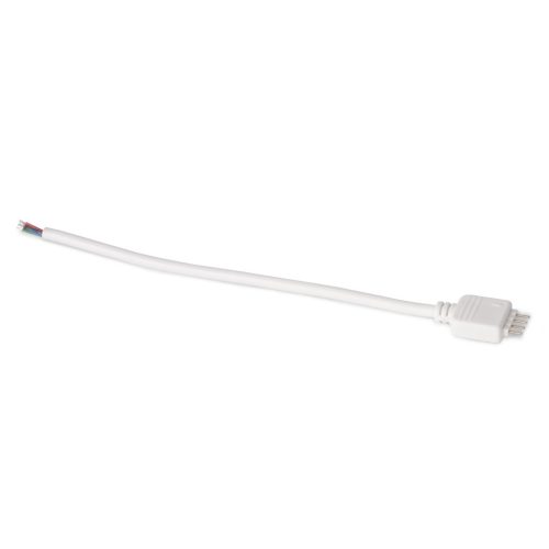 Avide LED Szalag 12-24V apa csatlakozó, RGB-4 eres, 10mm/150mm (10 db-os csom.)