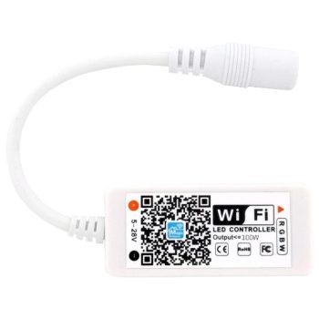 AVIDE Led Szalag 5-24V 100W Rgb+W Mini Wifi-S Vezérlő