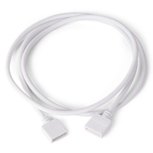 Avide LED Szalag 12-24V toldó, forr.mentes, RGB+W-5 eres, 12mm/100cm (3 db-os csom.)