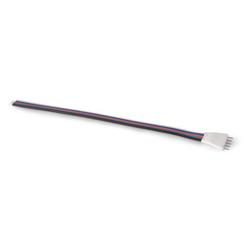 Avide LED Szalag 12-24V apa csatlakozó, RGB+W-5 eres, 12mm/150mm (10 db-os csom.)