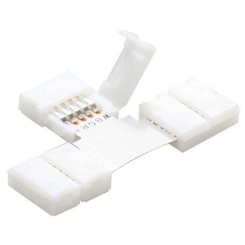 AVIDE Led Szalag 12V Rgb+W T Elosztó Csattal