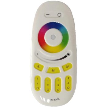   AVIDE Led Szalag 12-24V Rgb+W 4 Zónás Rf Touch Távirányító A 288W-Os Vezérlőhöz