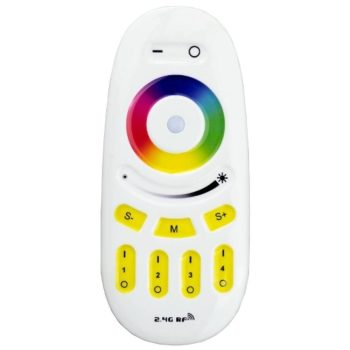   AVIDE Led Szalag 12-24V Rgb+W 4 Zónás Távirányító 120W Vezérlőhöz