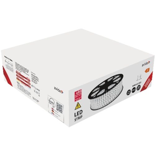 AVIDE Led Szalag 220V 4.8W 3000K Ip67 50M / 1 Méter